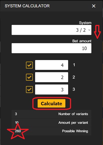 calculator functionality